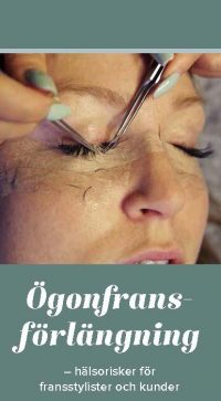 Folder ögonfransförlängning Första sida Beskuren