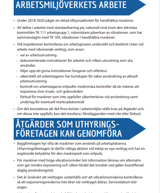 Broschyr – vägen framåt 3